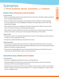 Scenarios - PromotePrevent