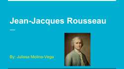 Jean-Jacques Rousseau