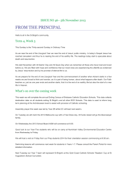 Issue No 46 - St Brigid`s Primary School