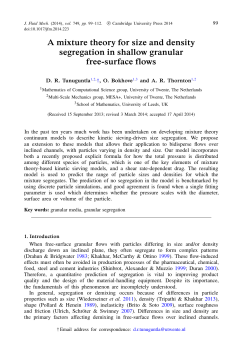 A mixture theory for size and density segregation in shallow granular