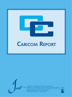 CARICOM Report - Caribbean Trade Reference Centre