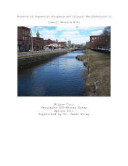 Patterns of Sequential Occupancy and Cultural