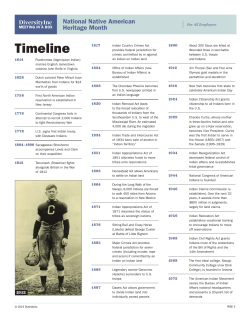 Timeline - DiversityInc Best Practices