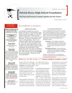 Patrick Henry High School Foundation