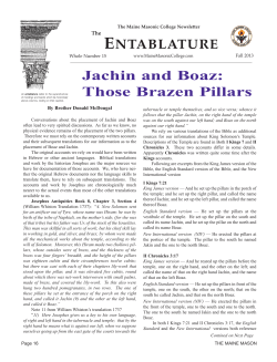 Issue #15 - Maine Masonic Charitable Foundation