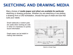 Lesson 4 Sketching and Drawing Media