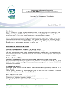 Units of Measurement