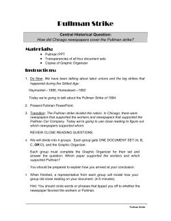 Pullman Strike