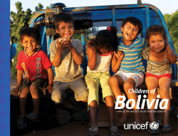 Children of Bolivia