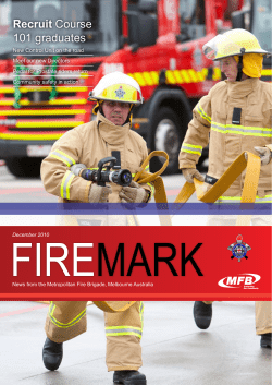 FIREMARK - Metropolitan Fire Brigade