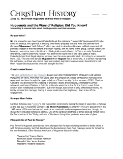 - Christian History Institute