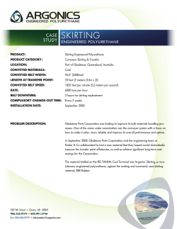 Skirting Gladstone (2008) Case Study