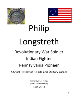 Revolutionary War Soldier Indian Fighter