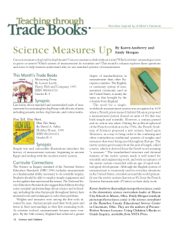 Science Measures Up - National Science Teachers Association