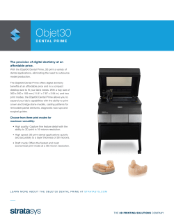 Objet30 - Stratasys