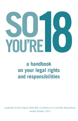 a handbook on your legal rights and responsibilities