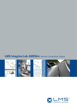 LMS Imagine.Lab AMESim Internal Combustion Engine