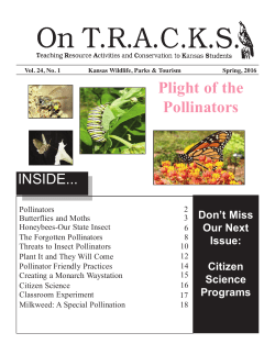 Plight of the Pollinators (Vol. 24, No.1)