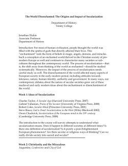 The World Disenchanted: The Origins and Impact of