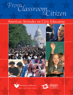 Classroom Citizen - National Conference of State Legislatures