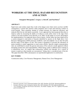 parade game: impact of work flow variability on succeeding trade
