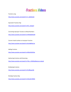 Converting Improper Fractions to Mixed Numbers