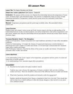 5E Lesson Plan - STEMTeachersNowPDProject