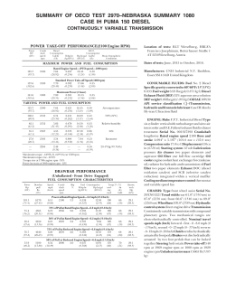 Puma 150 FT4 - Nebraska Tractor Test Laboratory