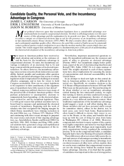 Candidate Quality - SPIA UGA