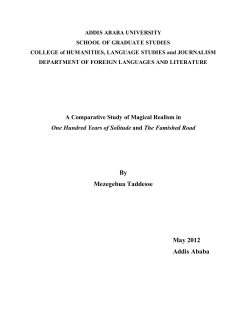 A Comparative Study of Magical Realism in One Hundred Years of