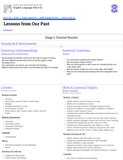 Lessons from Our Past - Rubicon International