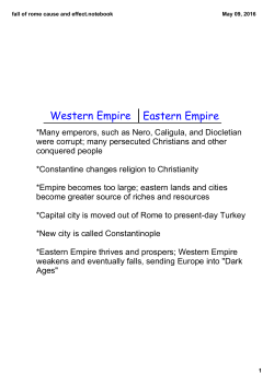 fall of rome cause and effect.notebook