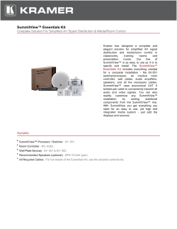 SummitView&trade; Essentials Kit