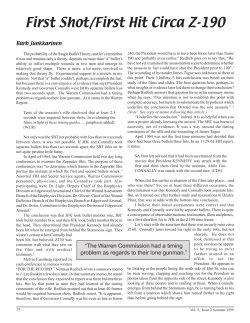 First Shot/First Hit Circa Z-190