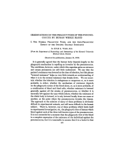 COCCUS BY HUMAN WHOLE BLOOD