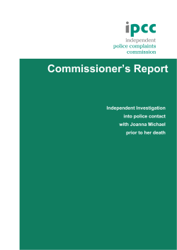final draft - Independent Police Complaints Commission