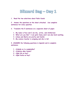 Spanish 7th - Saint Raphael School