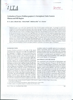 Evaluation of Guava (Psidium guajava L.)