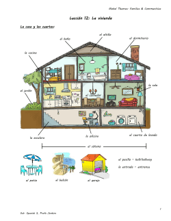 Lecci&oacute;n 12: La vivienda