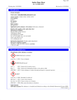 MSDS - Electron Microscopy Sciences