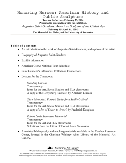 American History and Public Sculpture