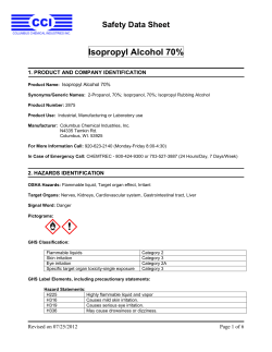 Isopropyl Alcohol 70%