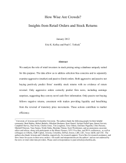 How Wise Are Crowds? Insights from Retail Orders and Stock Returns