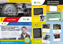 the IFA Farm Safety Risk Assessment Planner