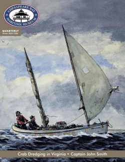 Crab Dredging in Virginia &bull; Captain John Smith