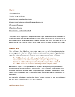 Clarity - Tippie College of Business