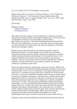 Review by Margaret Cormack