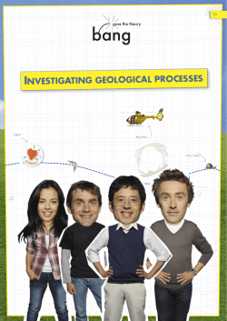 Investigating geological processes