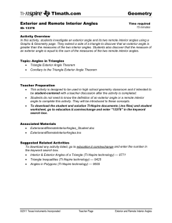 TImath.com Geometry - TI Education