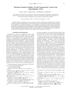 Mechano-Chemical Stability of Gold